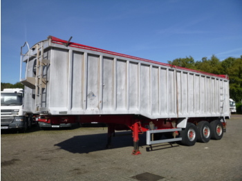 Wilcox Tipper trailer alu 49 m3 + tarpaulin - Самосвал полуремарке