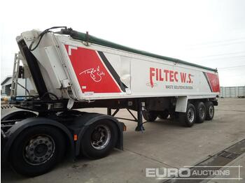  Wilcox Tri Axle Insulated Bulk Tipping Trailer, Easy Sheet - Самосвал полуремарке