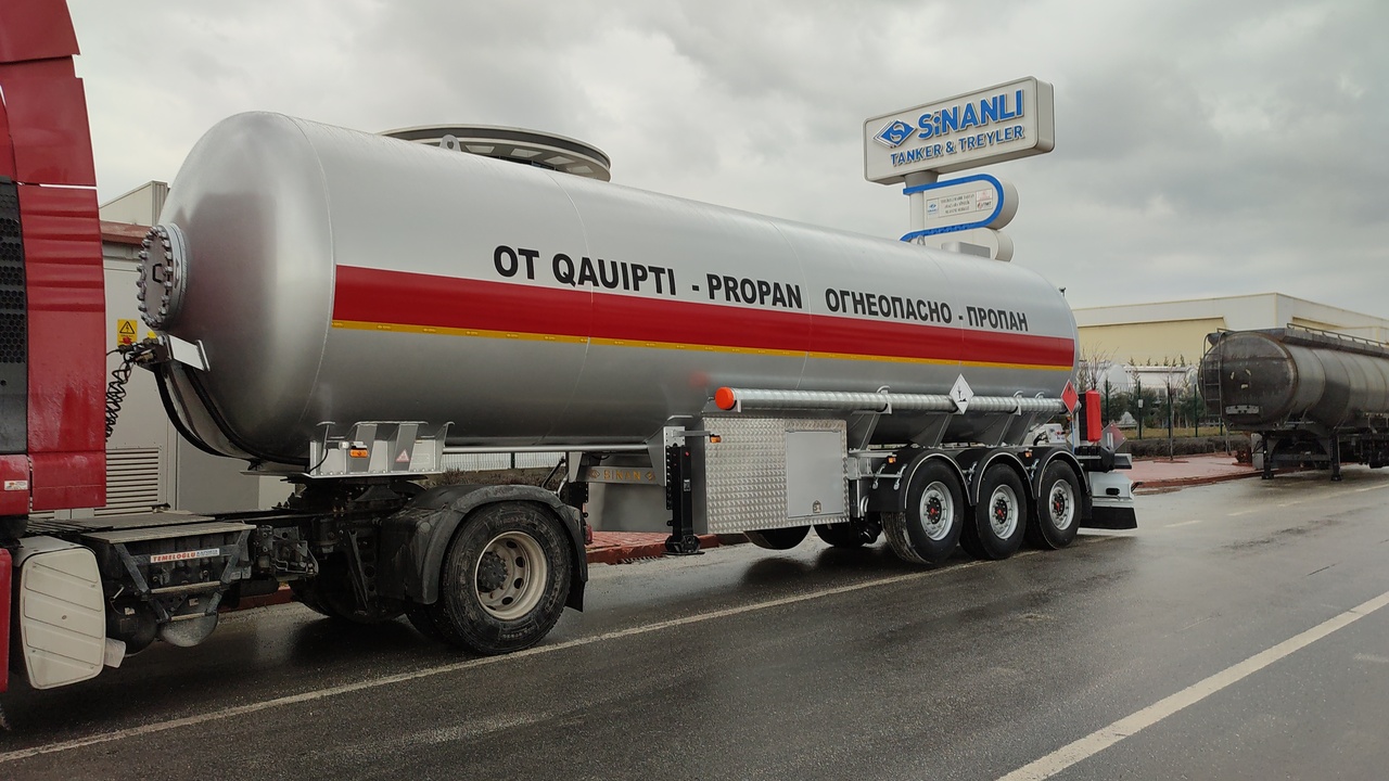 Нови Полуремарке цистерна Sinan tanker LPG tanker - Газовоз: снимка 5