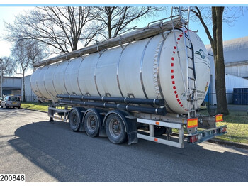 Полуремарке цистерна Van Hool Chemie 42000 Liter, 3 Compartments: снимка 3