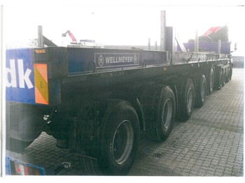 wellmeyer 5-axle ballast trailer - Полуремарке