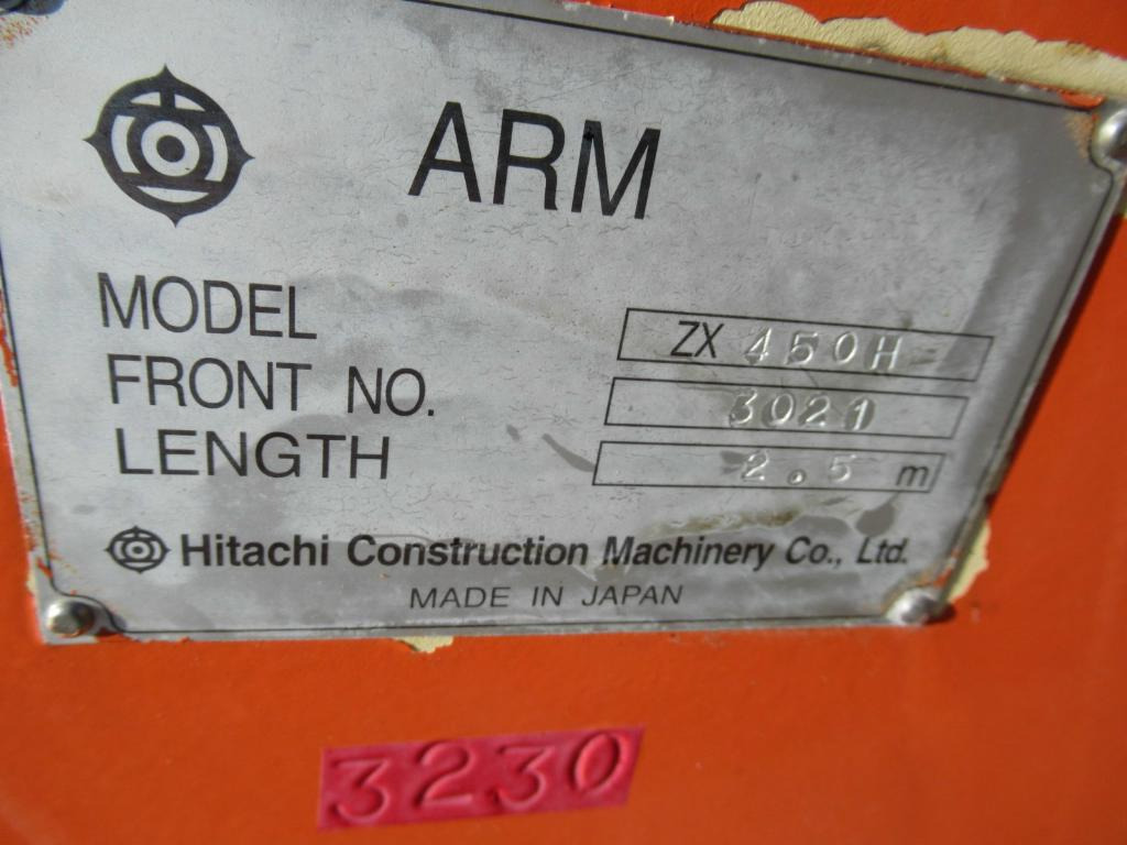Стрела за Строителна техника Hitachi ZX450H -: снимка 5