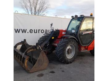  2009 Manitou MLT634-120 LSU Turbo Powershift Telehandler c/w Hydraulic Muck Bucket - 264687 - Кофа