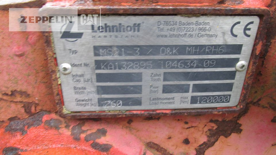 Бързо сменник за Строителна техника Lehnhoff MS21: снимка 3