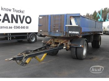  Briab 2TT-20-65 2-axlar Flatbed - drop sides - Бордово ремарке/ Платформа