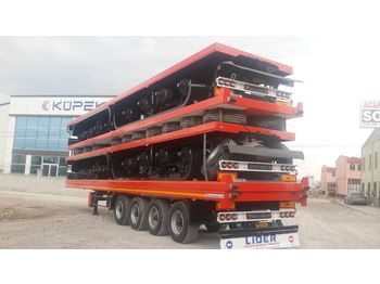 LIDER 2020 YEAR NEW TRAILER FOR SALE (MANUFACTURER COMPANY) - Бордово ремарке/ Платформа