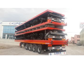 LIDER 2022 YEAR NEW TRAILER FOR SALE (MANUFACTURER COMPANY) - Бордово ремарке/ Платформа