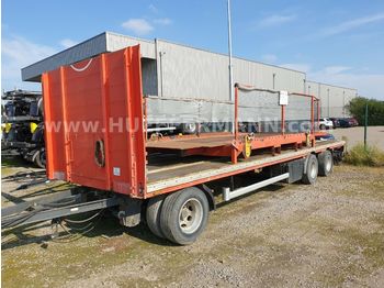 Meusburger 3-achs Plattformanhänger // MPJ-3 // 9 Meter  - Бордово ремарке/ Платформа