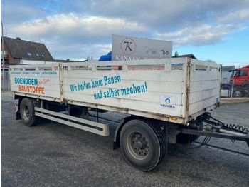 Meusburger MPA-2 Baustoff Anhänger  2 Achs  - Бордово ремарке/ Платформа
