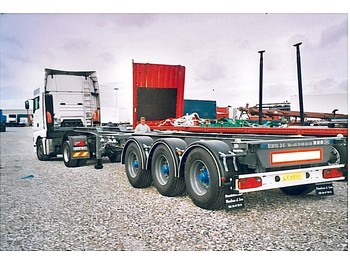 Danson container chassis - Ремарке