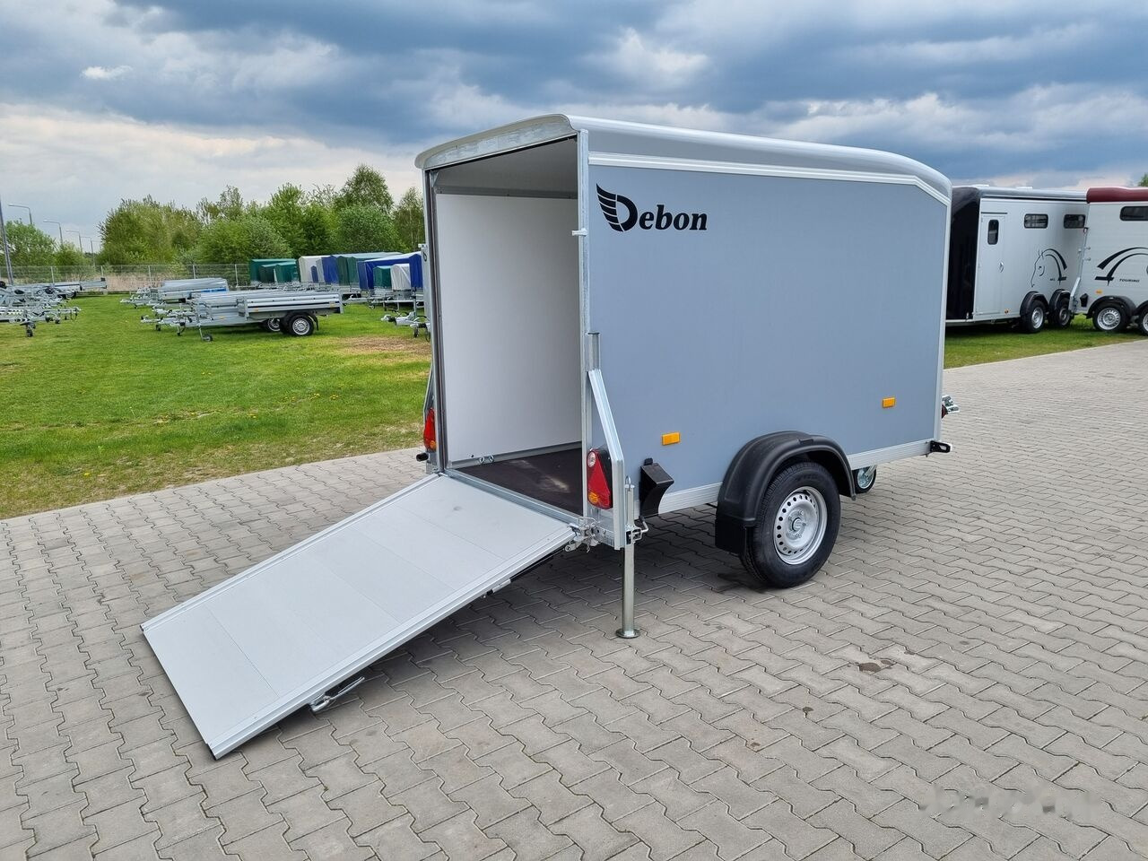 Нови Затворена каросерия ремарке Debon C255 PPL 1.3T GVW plywood trailer cargo van Cheval Liberte: снимка 12