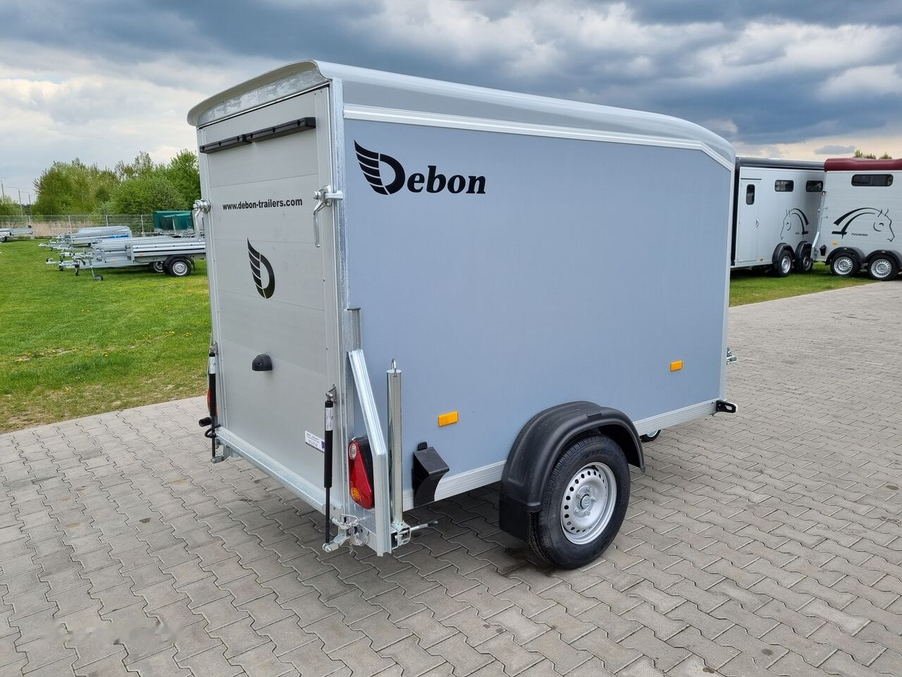 Нови Затворена каросерия ремарке Debon C255 PPL 1.3T GVW plywood trailer cargo van Cheval Liberte: снимка 6