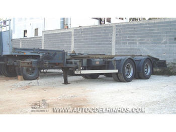 LECI TRAILER 2 ZS container chassis trailer - Контейнеровоз/ Сменна каросерия ремарке
