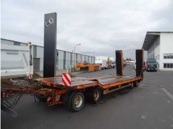 Langendorf TUE 32/2-2 4 Achs-Tieflader hydraulische Rampen  - Нискорамна площадка ремарке
