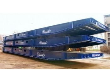 Novatech RT 100 - Novatech 100 ton roll-trailer - Ремарке