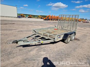  Indespension Twin Axle Plant Trailer, Ramp - Ремарке за строителна техника