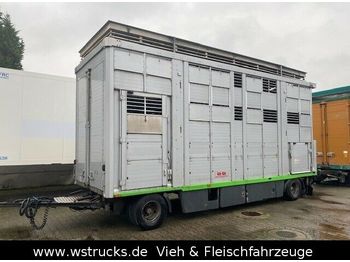KABA 3 Stock  Hubdach Vollalu 7,30m  - За превоз на животни ремарке