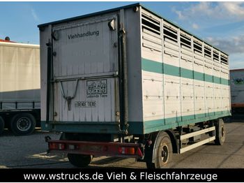 Westrick Viehanhänger 1Stock, trommelbremse  - За превоз на животни ремарке