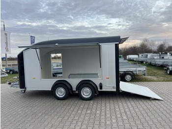 Debon C800 furgon van trailer 3000 KG GVW car transporter Cheval Liber - Затворена каросерия ремарке