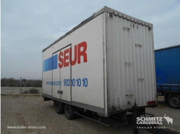 Trouillet Central axle trailer Dryfreight Standard - Затворена каросерия ремарке