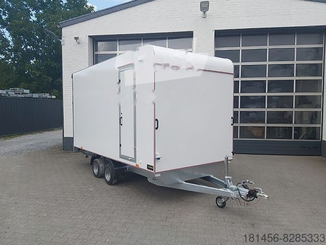 Нови Търговска каравана trailershop Mobile Werkstatt leer Rampe Seitentür 230V Licht: снимка 11