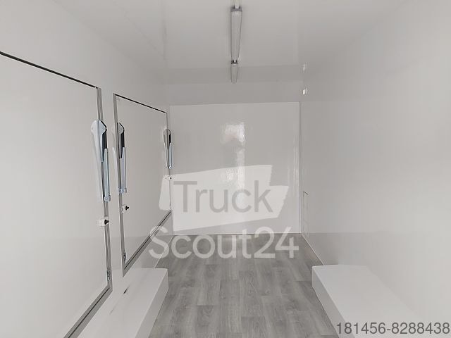 Нови Търговска каравана trailershop Retro 2 Verkaufsklappen 230Volt Innenlicht 520cm: снимка 2