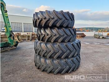  Set of Tyres and Rims to suit Valtra Tractor - Гума