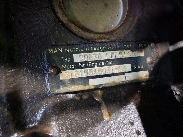 Двигател за Камион MAN D0836 LFL51 Engine (Truck): снимка 10