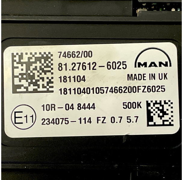 Кабина и интериор MAN TGX 18.460 (01.07-): снимка 4