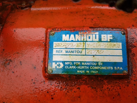 Ос и части Manitou Mt 728.4 Clark Hurth Front Axle Complete 217707, 738.04.040.01: снимка 3