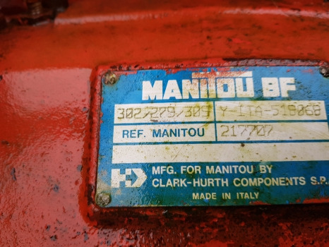 Ос и части Manitou Mt 728.4 Clark Hurth Front Axle Complete 217707, 738.04.040.01: снимка 4