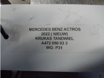 Колянов вал за Камион Mercedes-Benz ACTROS A 472 050 03 3 KRUKAS TANDWIEL 2022: снимка 3