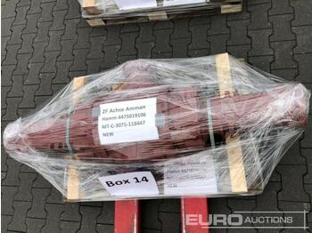  Axle to suit Amman, Hamm Roller MT/C 3075 106 - Ос и части