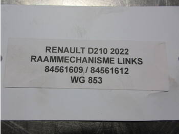 Каросерия и екстериор за Камион Renault D210 84561609 / 84561612 RAAMMECHANISME LINKS EURO 6 2022: снимка 3