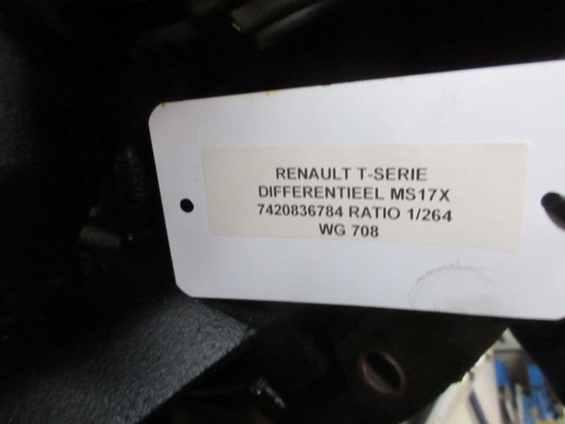 Диференциал за Камион Renault T-SERIE 7420836784 DIFFERENTIEEL MS17X RATIO 1/264 EURO 6: снимка 6