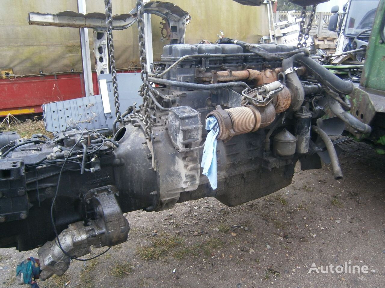 Двигател за Камион Scania 124 R 380 DC1102   Scania 124: снимка 2