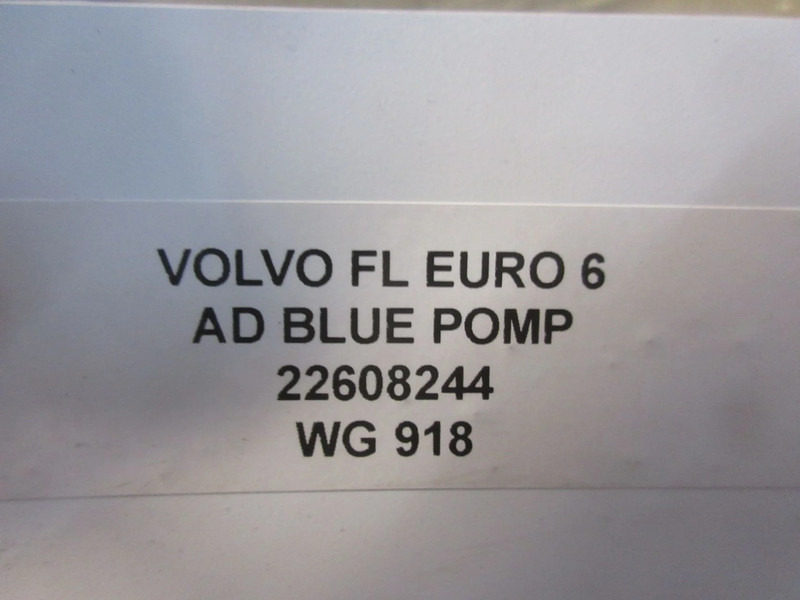Изпускателна система за Камион Volvo FL AD BLUE POMP 22608244 EURO 6: снимка 6