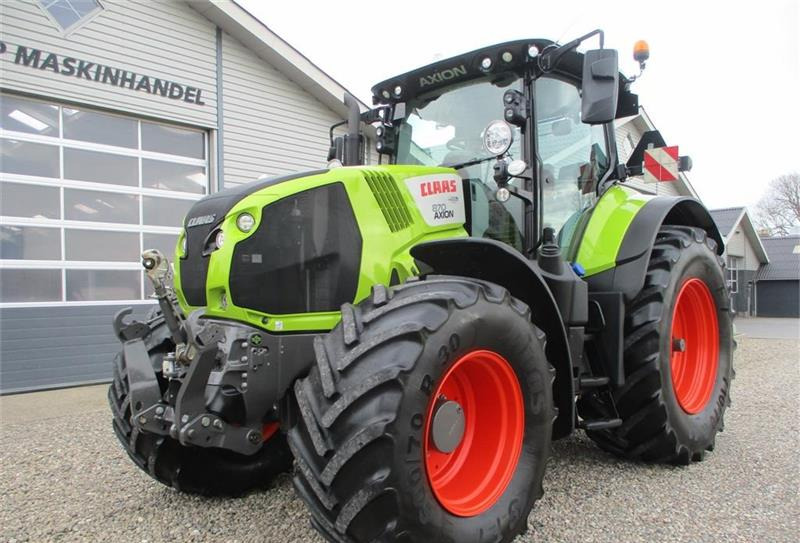 Трактор CLAAS AXION 870 CMATIC med frontlift og front PTO, GPS: снимка 9