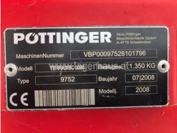 Дискова брана Pöttinger terradisc 3000