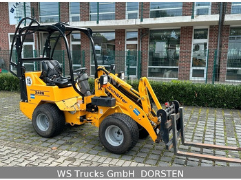 Schäffer 2428 SLT Fahrerschutzkabine , Gabel , Schaufel  - Компактен товарач