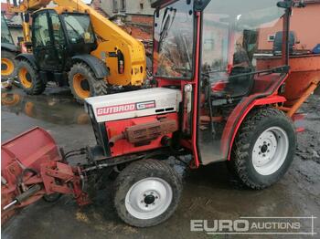  Gutbrod 4WD Compact Tractor, Snow Blade, Spreader, Brush, Lawn Mower, Full Cab - Малък трактор