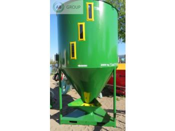 MROL Futtermischer H037/4 2000 l/Feed mixer / Mezclador/Malaxeur/СМЕСИТЕЛЬ СЫПУЧЕГО МАТЕРИАЛА H037/4 2000 л - Миксер-вагон