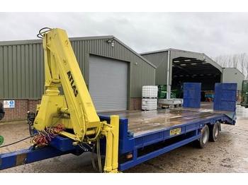 Селскостопанско ремарке low loader with Hi-AB