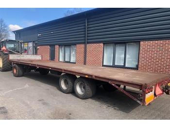 Селскостопанско ремарке платформа platte wagen balenwagen, transportkar, transportwa