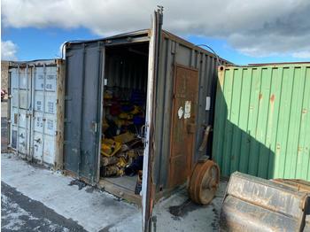 Морски контейнер 40' Container c/w Parts/Ratching/Pipes (Located at Cumnock, KA18 4QS, Scotland) No crane available - buyer will need to provide crane themselves for loading: снимка 1