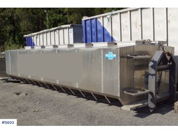 Танк контейнер AUKA tanker til transport av vann/levende fisk med oksygen anlegg: снимка 1