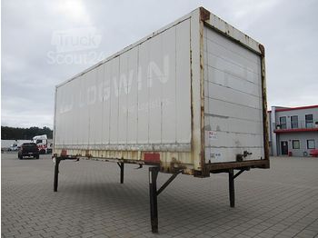 Каросерия - фургон / - BDF Jumbo Koffer Rolltor 7,45 m: снимка 1