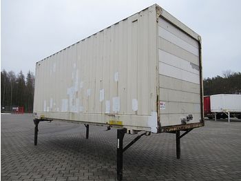 Каросерия - фургон / - BDF Wechselkoffer 7,45 m JUMBO Rolltor: снимка 1