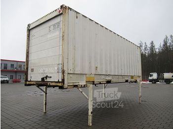Каросерия - фургон / - BDF Wechselkoffer 7,45 m kran- und stapelbar: снимка 1