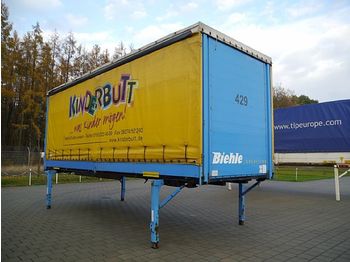 Kögel JUMBO BDF Plane Bordwand Türen 7,45 m - Брезентова каросерия